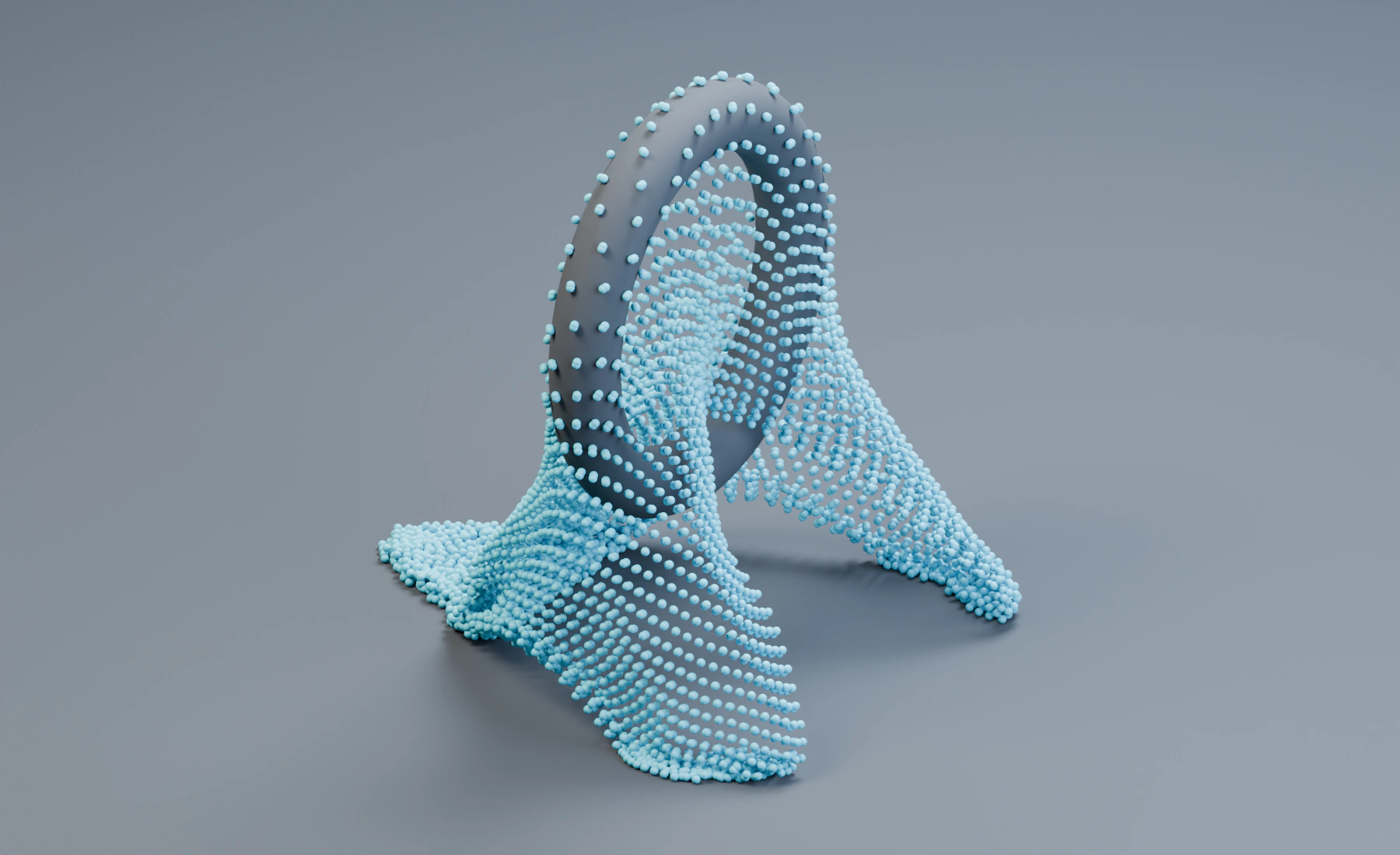 Particle Sheet on a Ring